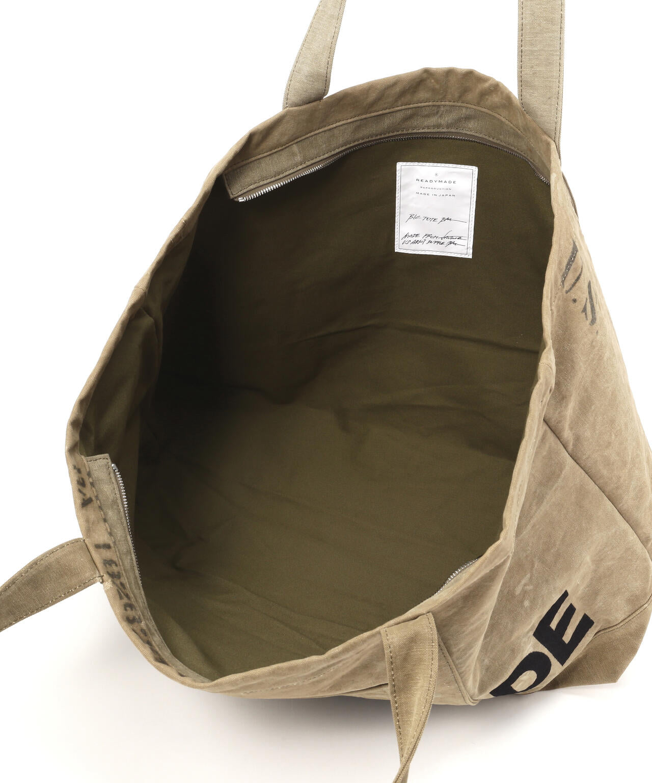 READYMADE/レディーメイド/BIG TOTE KHAKI | ROYAL FLASH（ロイヤル