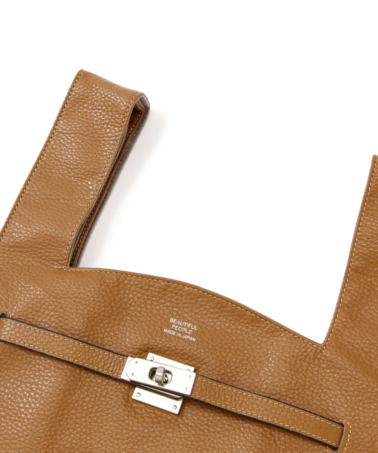 beautiful people/large market bag shrink leather | ROYAL FLASH