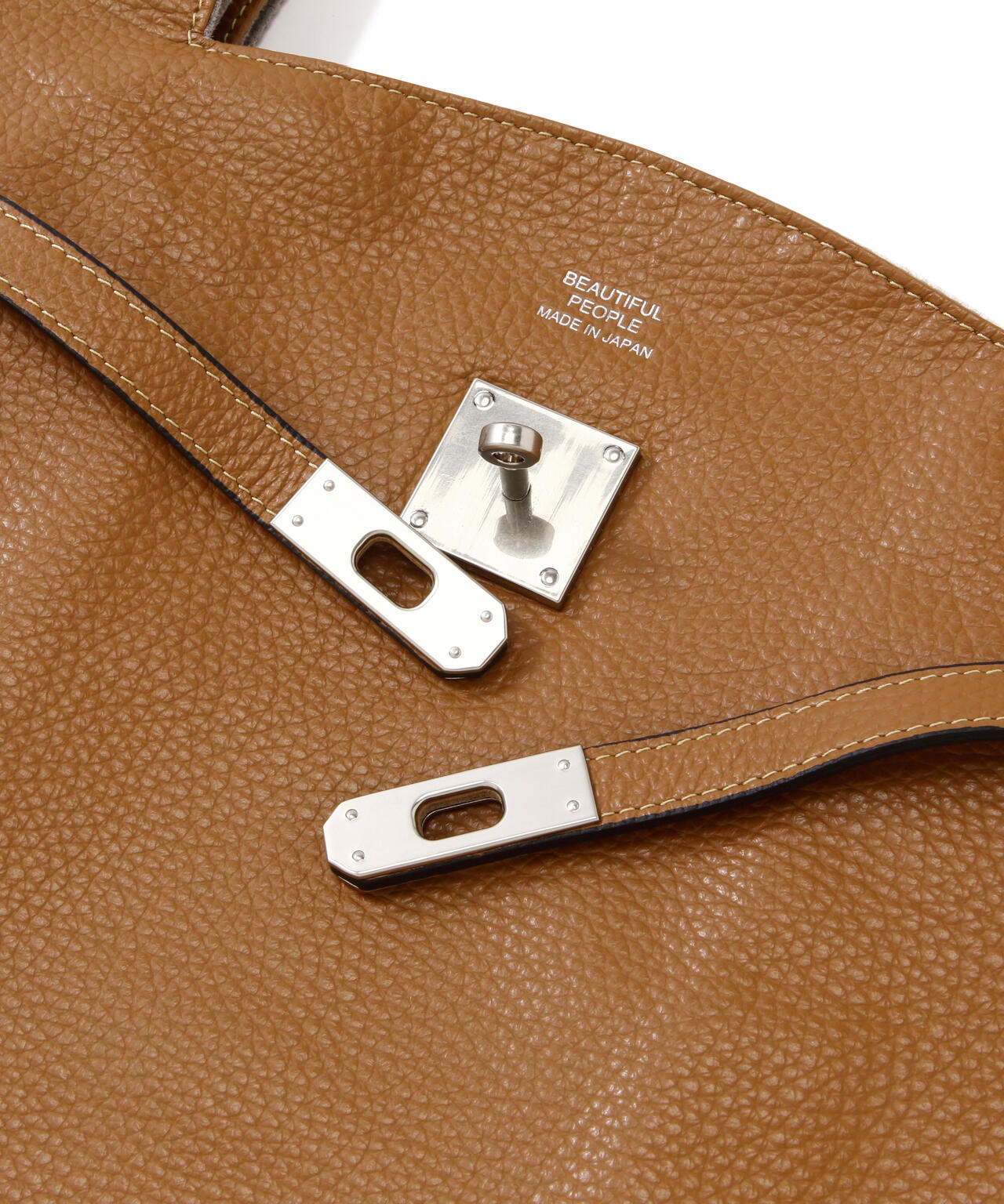 beautiful people/large market bag shrink leather | ROYAL FLASH