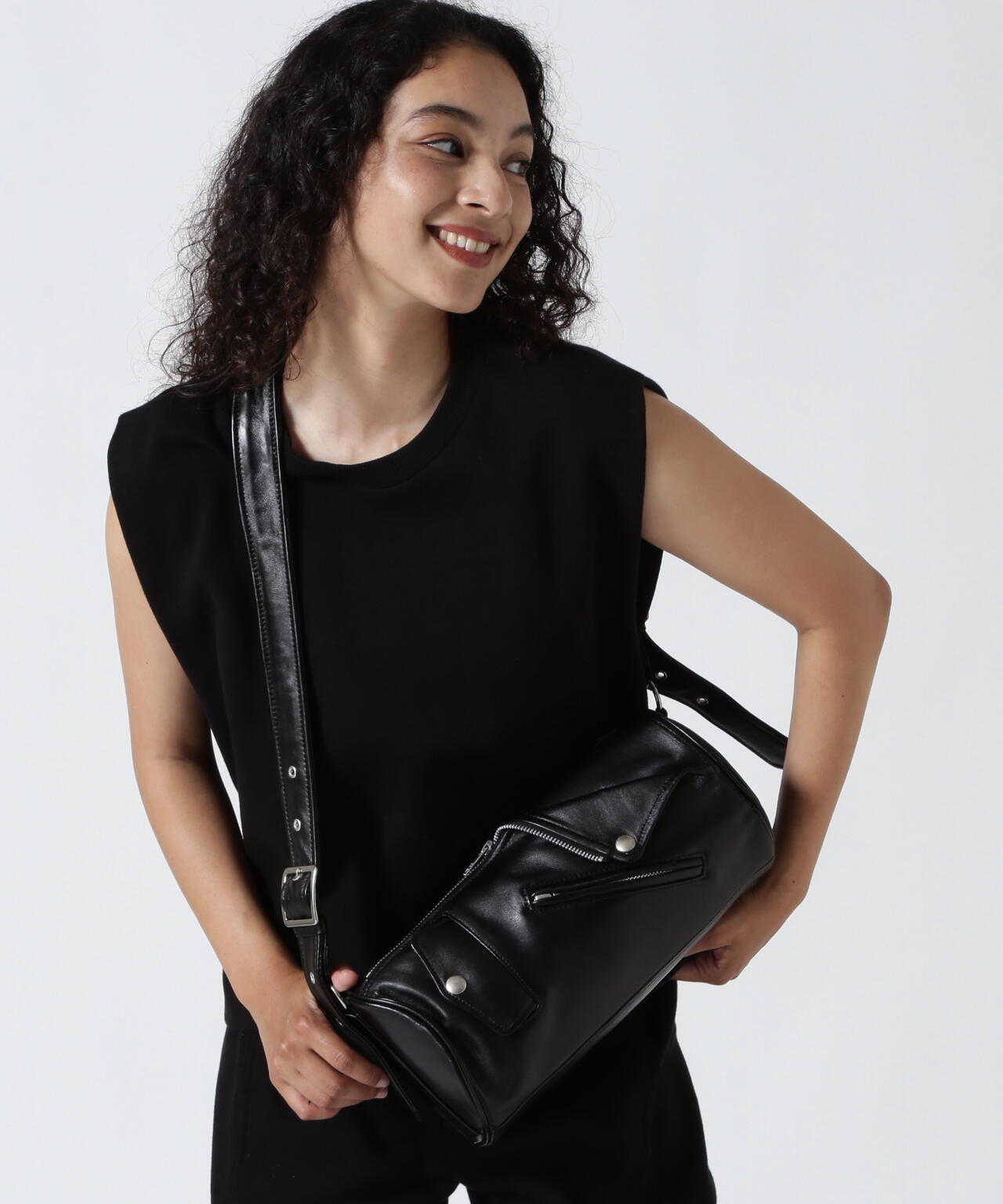 beautiful peopl/ビューティフルピープル/excerption riders cylinder bag