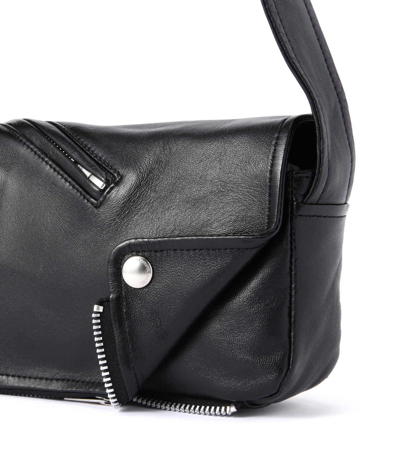 beautiful people/ビューティフルピープル/riders flap shoulder bag