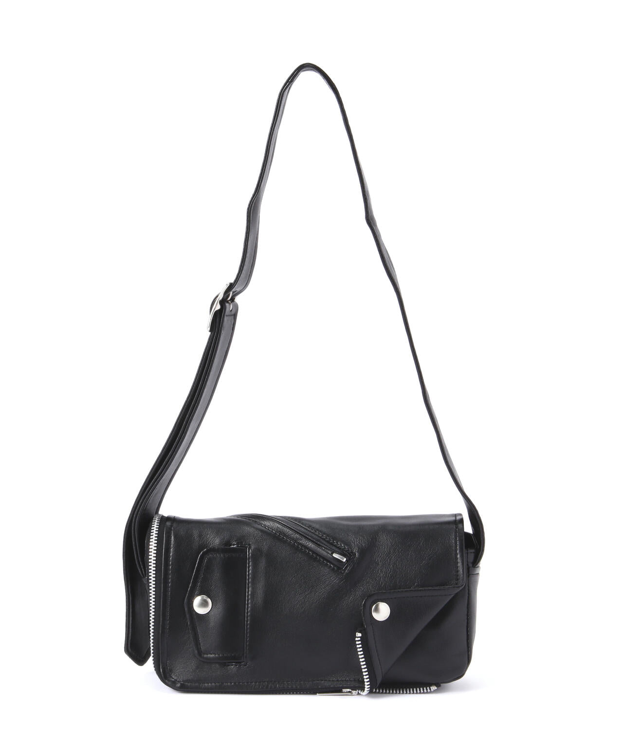 beautiful people/ビューティフルピープル/riders flap shoulder bag