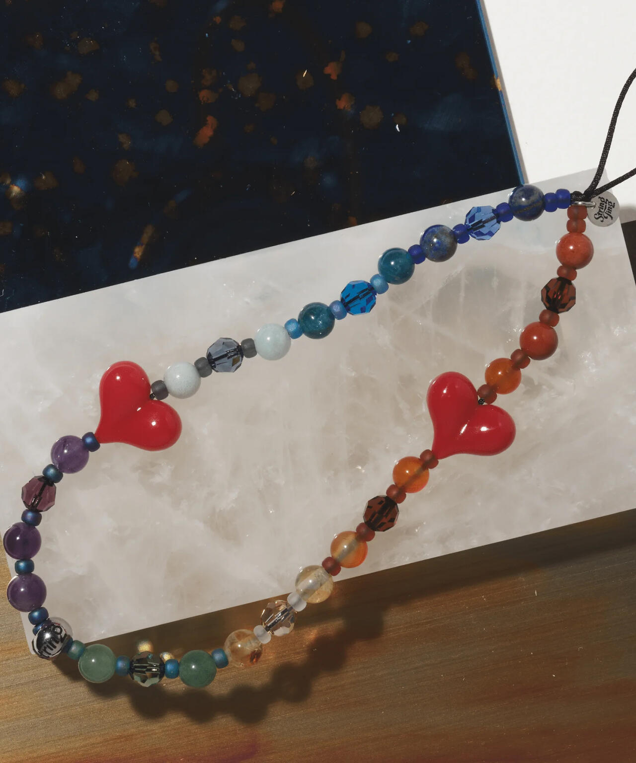 String ting/Chakra Shimmer Wristlet Strap