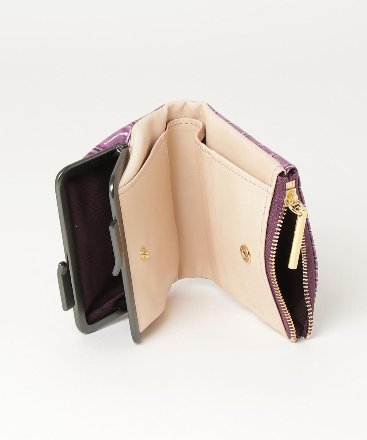 POMTATA/ポンタタ/CORO ZIP FRAME PURSE SHORT/P2536 | ROYAL FLASH