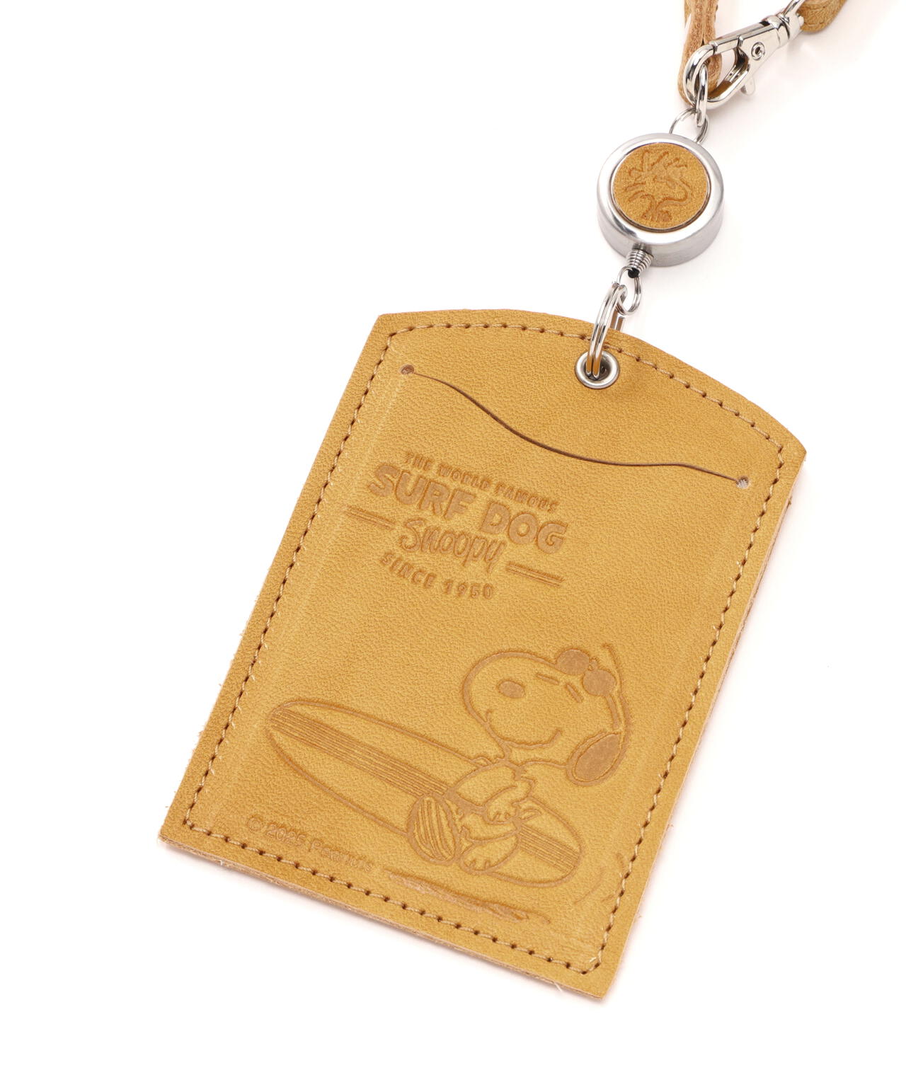 SNOOPY LEATHER COLLECTION/スヌーピーレザーコレクション/リール付き