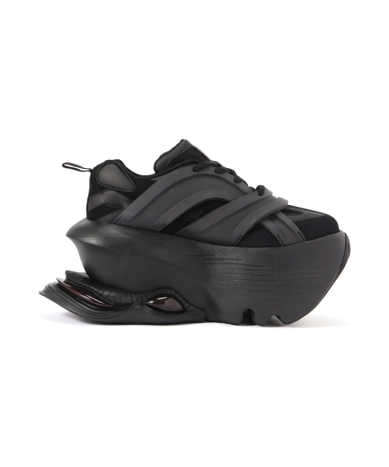 grounds/グラウンズ/JOG VISION FLUX CROSS BLACK | ROYAL FLASH