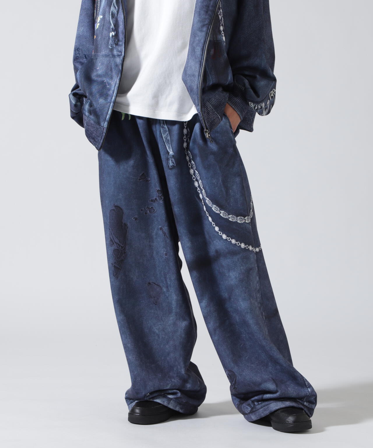 TALKING ABOUT THE ABSTRACTION/EX SWEAT ACC WIDE PT | ROYAL FLASH