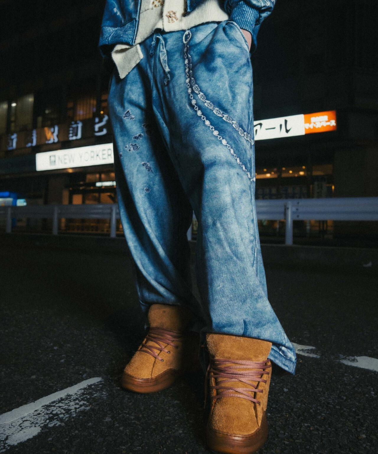 TALKING ABOUT THE ABSTRACTION/EX SWEAT ACC WIDE PT | ROYAL FLASH