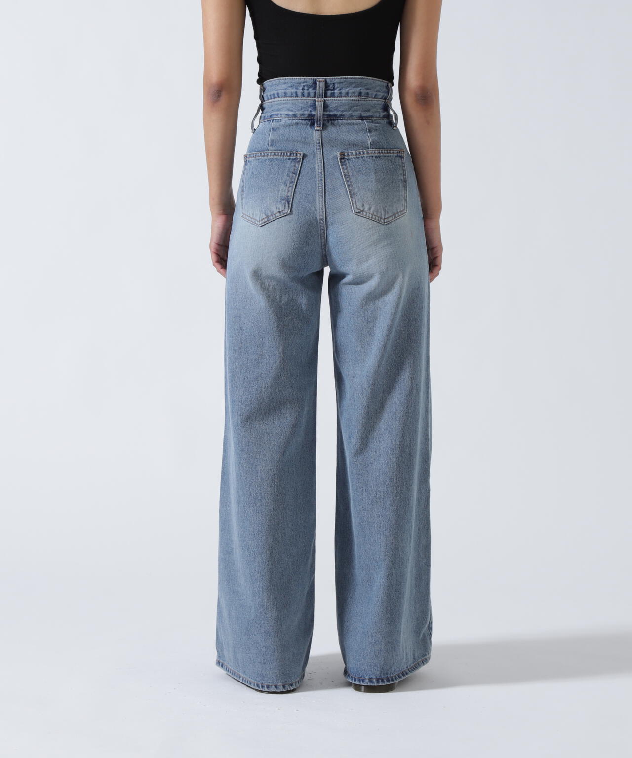 MITSUKI/ミツキ/Wウエストデニムパンツ | ROYAL FLASH（ロイヤル