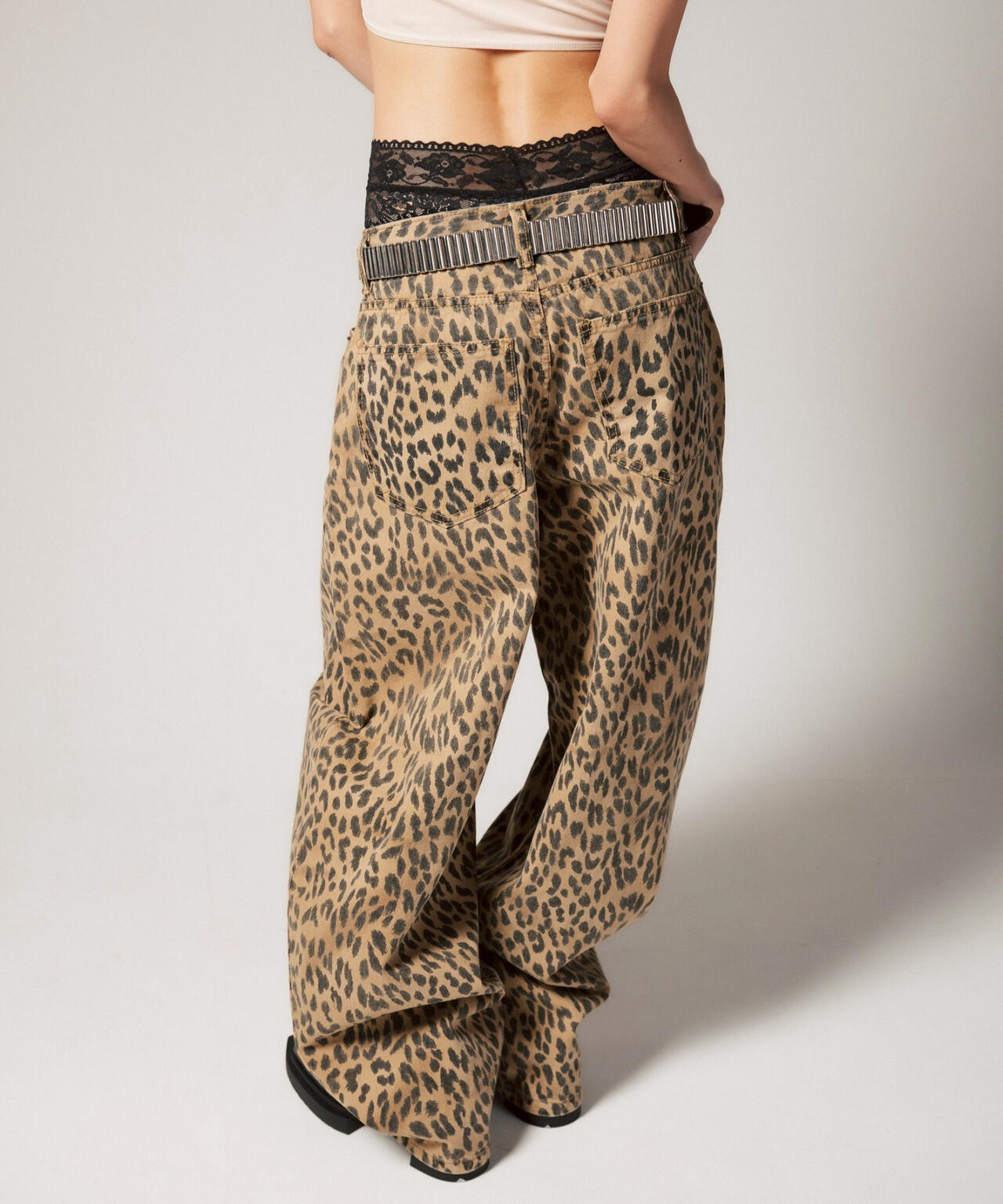 MITSUKI/ミツキ/レオパードワイドパンツ