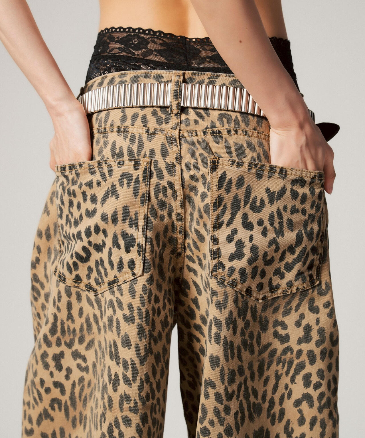 MITSUKI/ミツキ/レオパードワイドパンツ