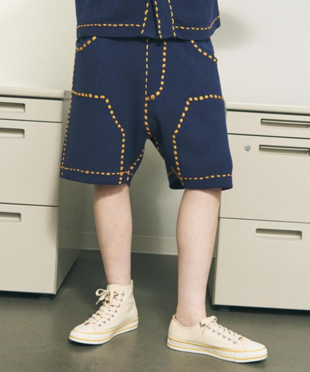 PHINGERIN/フィンガリン/SUMMER PG1 W KNEE SHORT | ROYAL FLASH