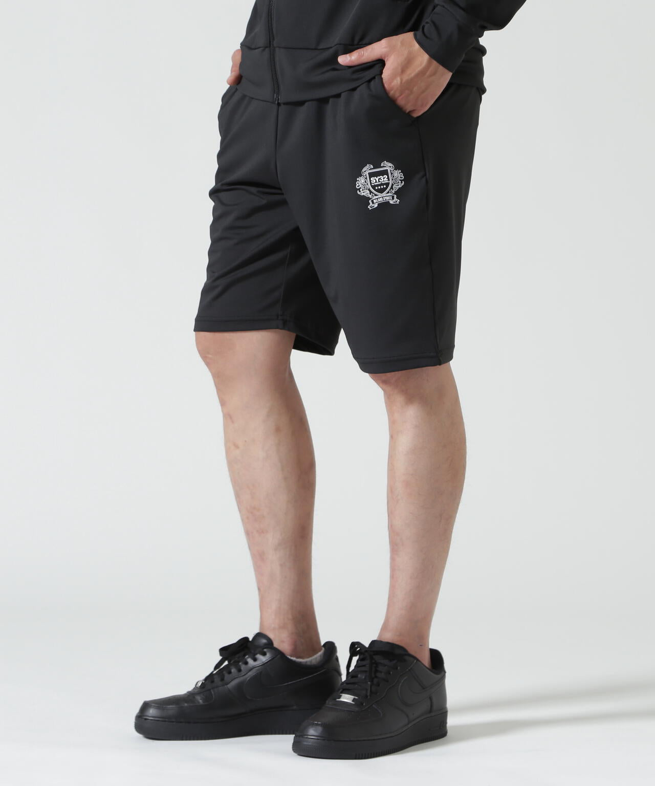 SY32 by SWEET YEARS /RASH GUARD SHORT PT | ROYAL FLASH（ロイヤル