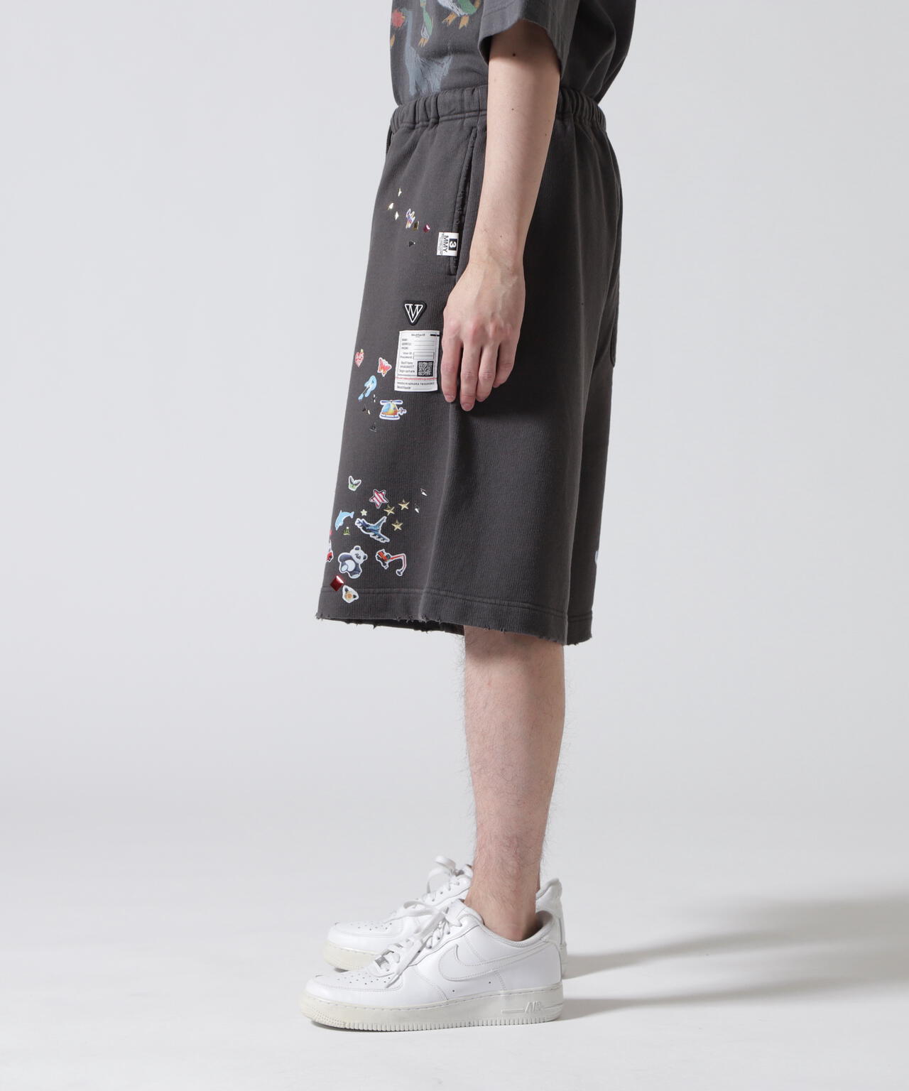 Maison MIHARAYASUHIRO/メゾン ミハラヤスヒロ/KIDS STICKER SHORTS