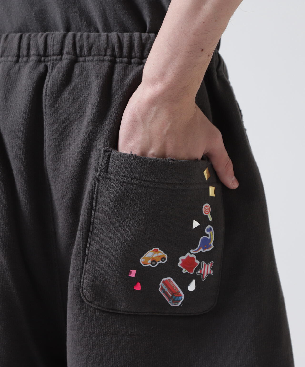 Maison MIHARAYASUHIRO/メゾン ミハラヤスヒロ/KIDS STICKER SHORTS
