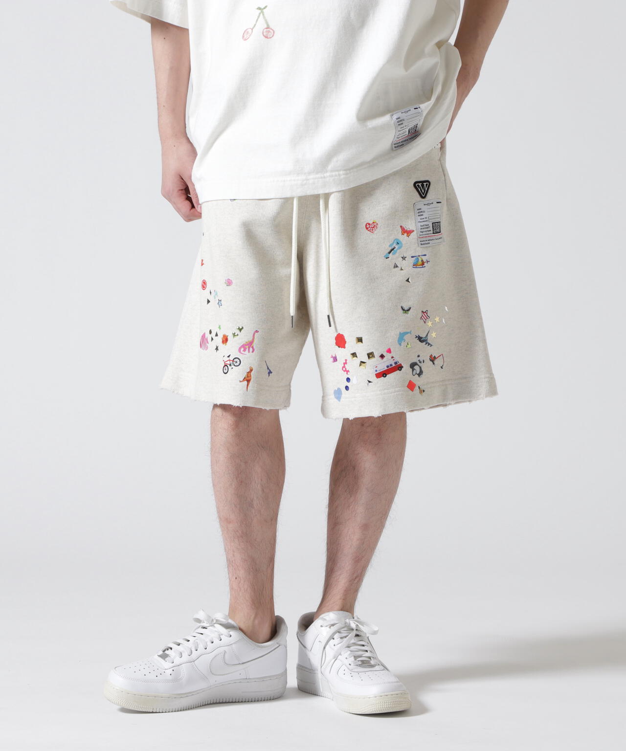 Maison MIHARAYASUHIRO/メゾン ミハラヤスヒロ/KIDS STICKER SHORTS