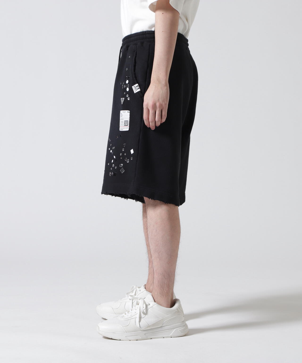 メゾンミハラヤスヒロ　ブリーチショートパンツ Maison MIHARAYASUHIRO/メゾン ミハラヤスヒロ/EMBELLISHED SHORTS