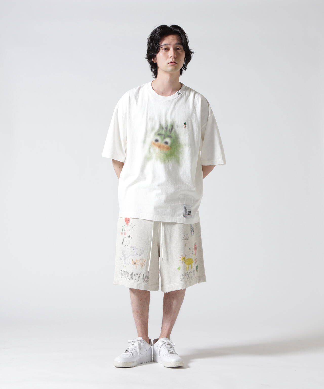 Maison MIHARAYASUHIRO/メゾン ミハラヤスヒロ/KIDS DOODLE SHORTS