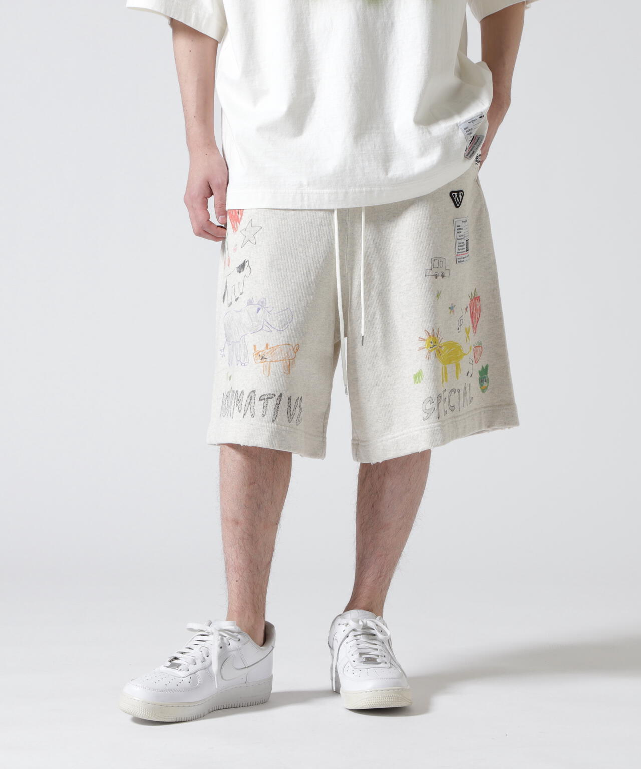 Maison MIHARAYASUHIRO/メゾン ミハラヤスヒロ/KIDS DOODLE SHORTS