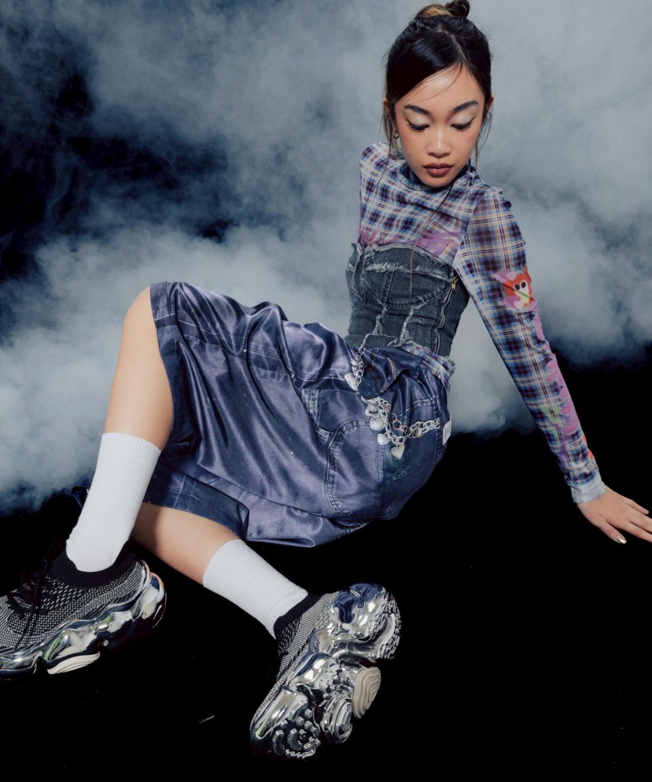 TALKING ABOUT THE ABSTRACTION/別注BAGGY SHORTS | ROYAL FLASH
