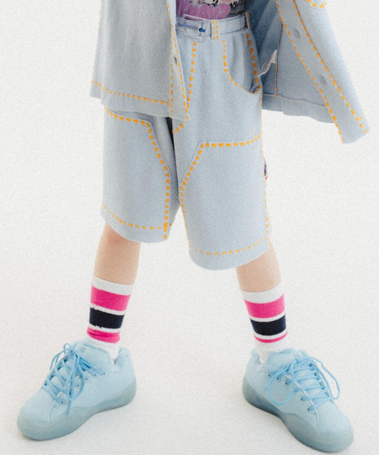 PHINGERIN/フィンガリン/別注SUMMER PG1 W KNEE SHORT | ROYAL FLASH