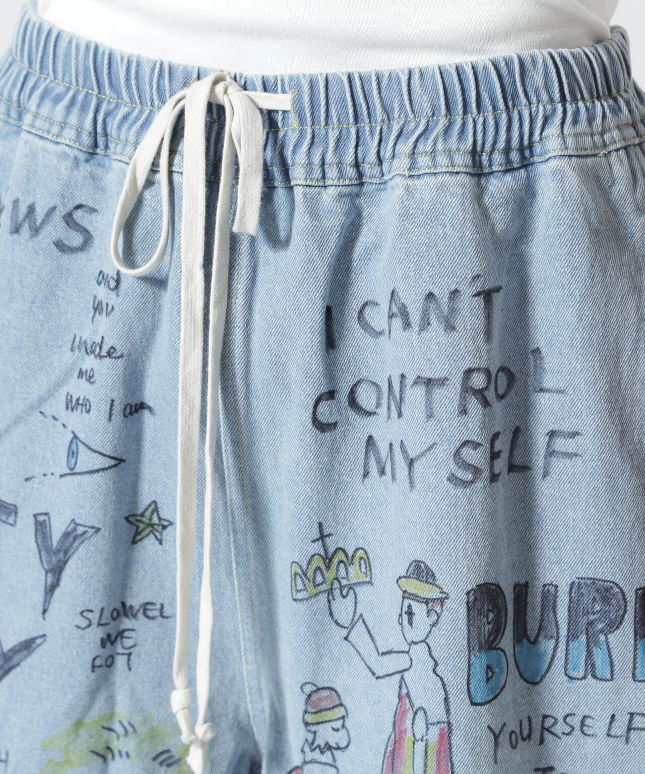 guernika/ゲルニカ/All painted denim short pants | ROYAL FLASH