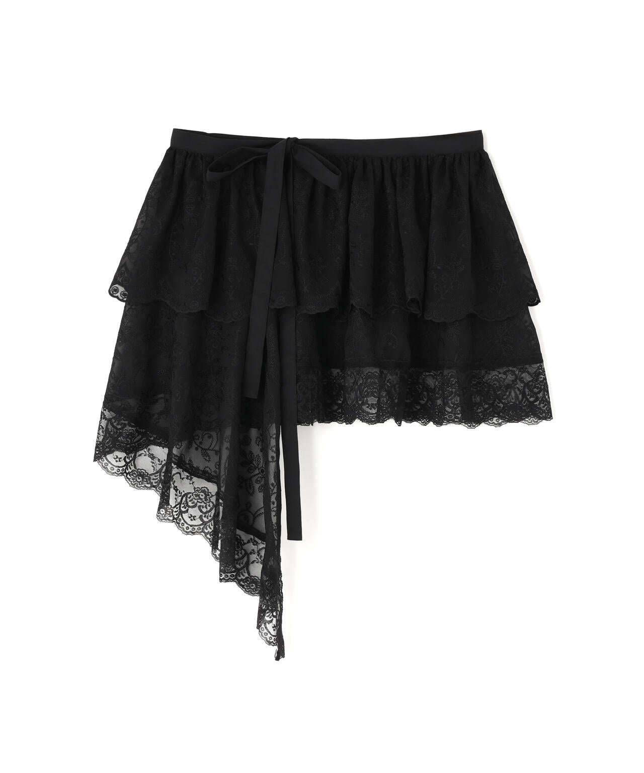 ANNA SUI NYC/アナ スイ エヌワイシー/アシメレーススカート | ROYAL