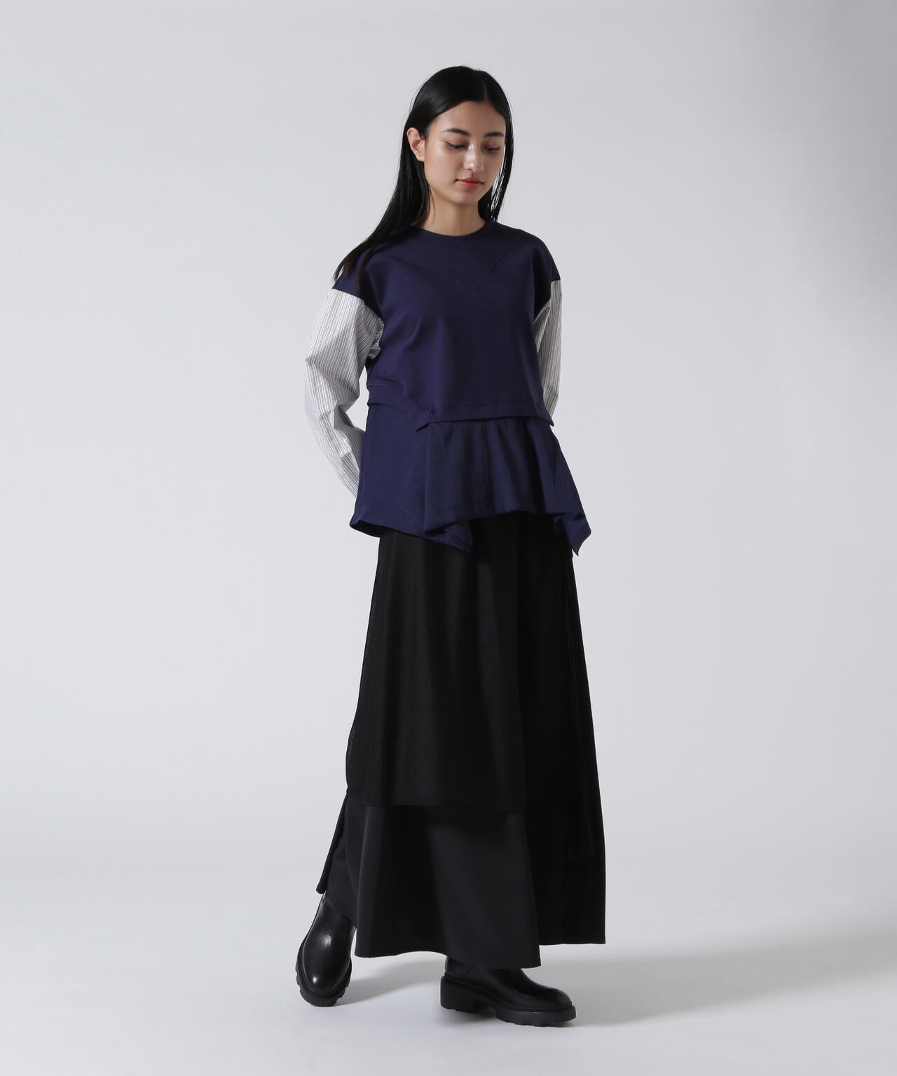 AULA AILA/アウラアイラ/LAYERED TULLE SET SKIRT | ROYAL FLASH