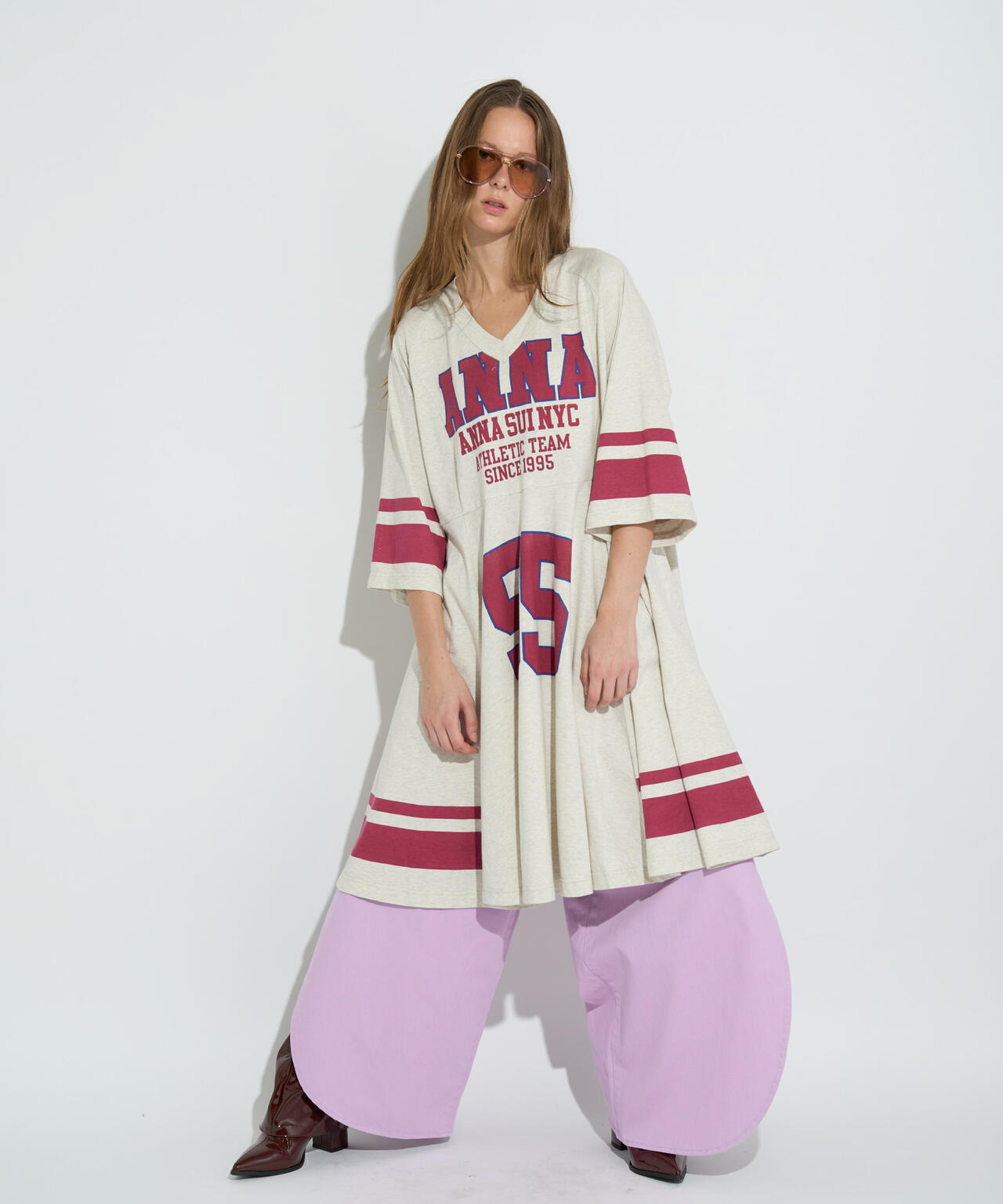 ANNA SUI NYC/アナ スイ エヌワイシー/スポーツTシャツワンピース ANNA SUI NYC/アナ スイ エヌワイシー/スポーツTシャツワンピース