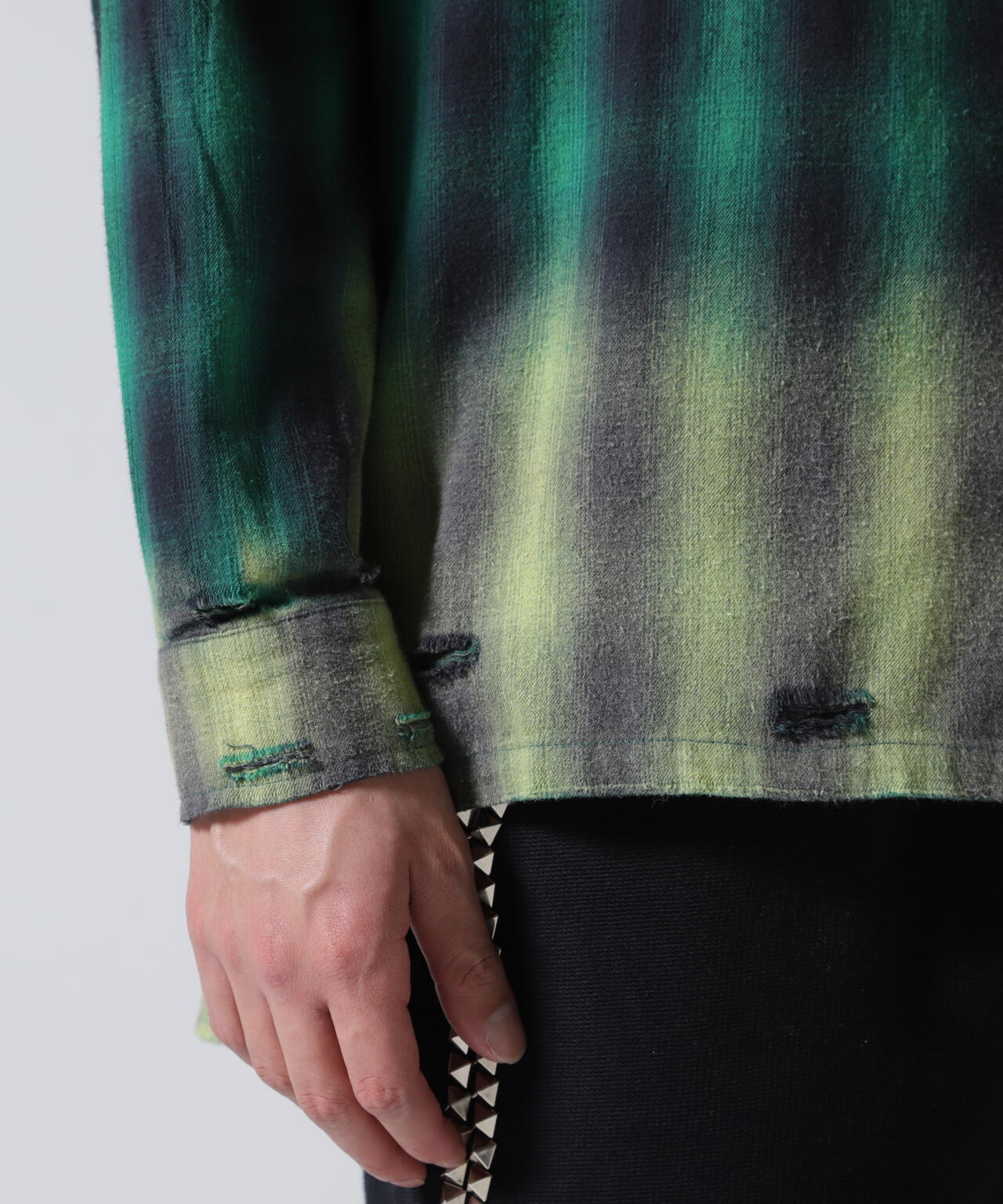 Valabasas /バラバサス/GREEN CHECH SHIRT
