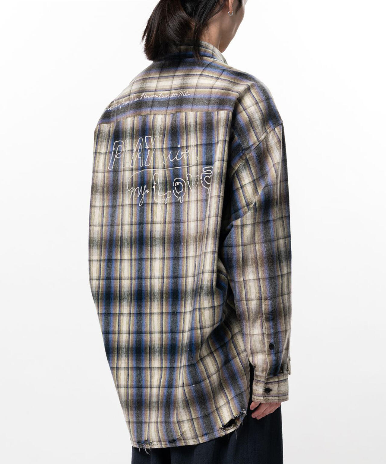Maison MIHARAYASUHIRO/メゾン ミハラヤスヒロ/VINTAGE LIKE CHECK L/S
