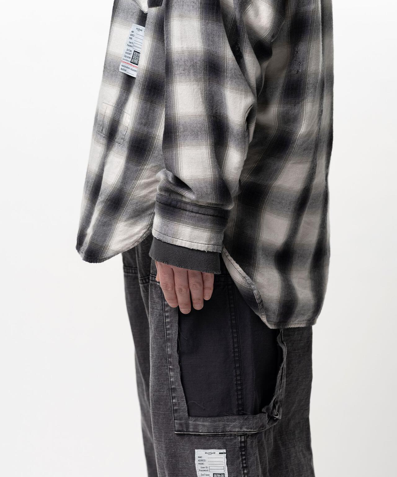 Maison MIHARAYASUHIRO/メゾン ミハラヤスヒロ/SWEAT HOODIE L/S