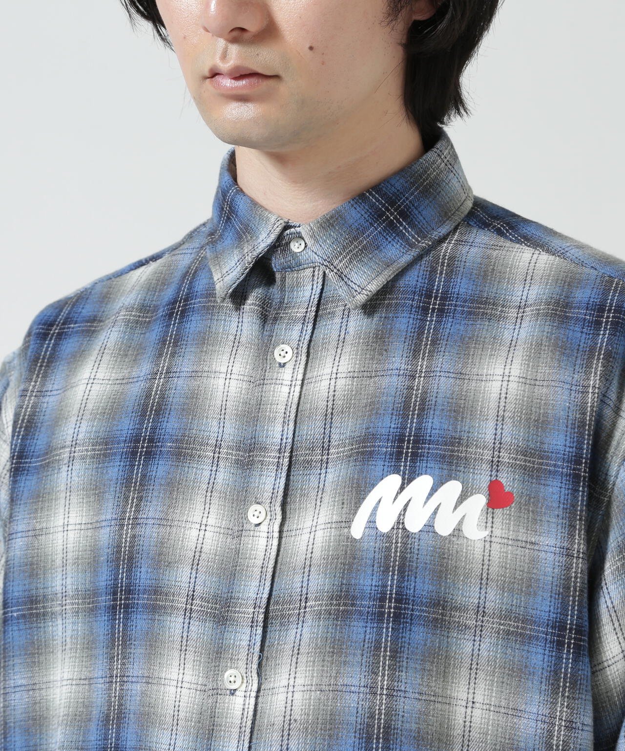 muta MARINE/ムータ マリン/別注チェックシャツ | ROYAL FLASH