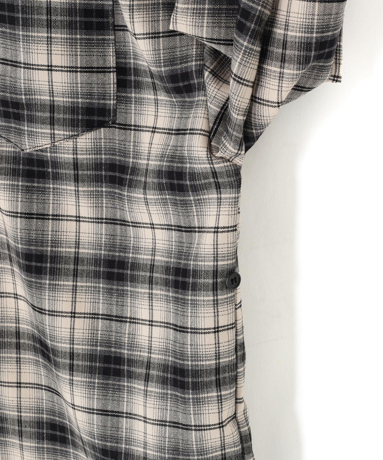 MITSUKI/ミツキ/バックオープンチェックシャツ