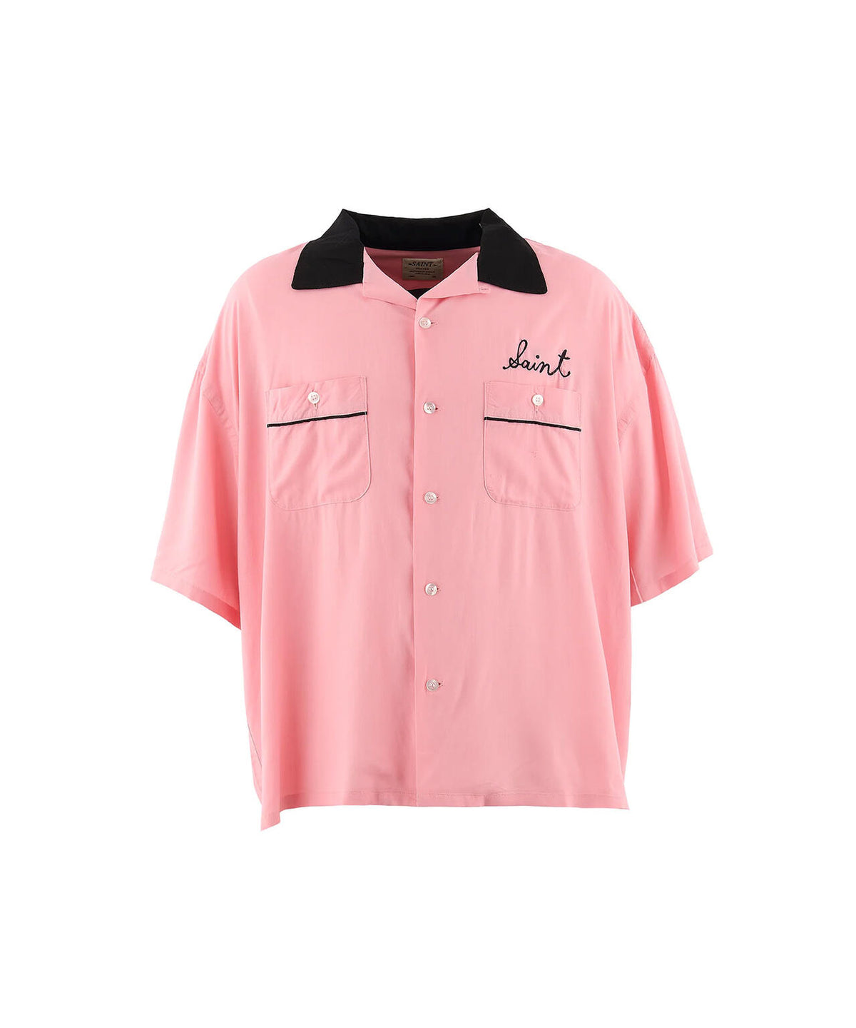 SAINT MICHAEL/セントマイケル/BOWLING SHIRT/TRUMP/PINK
