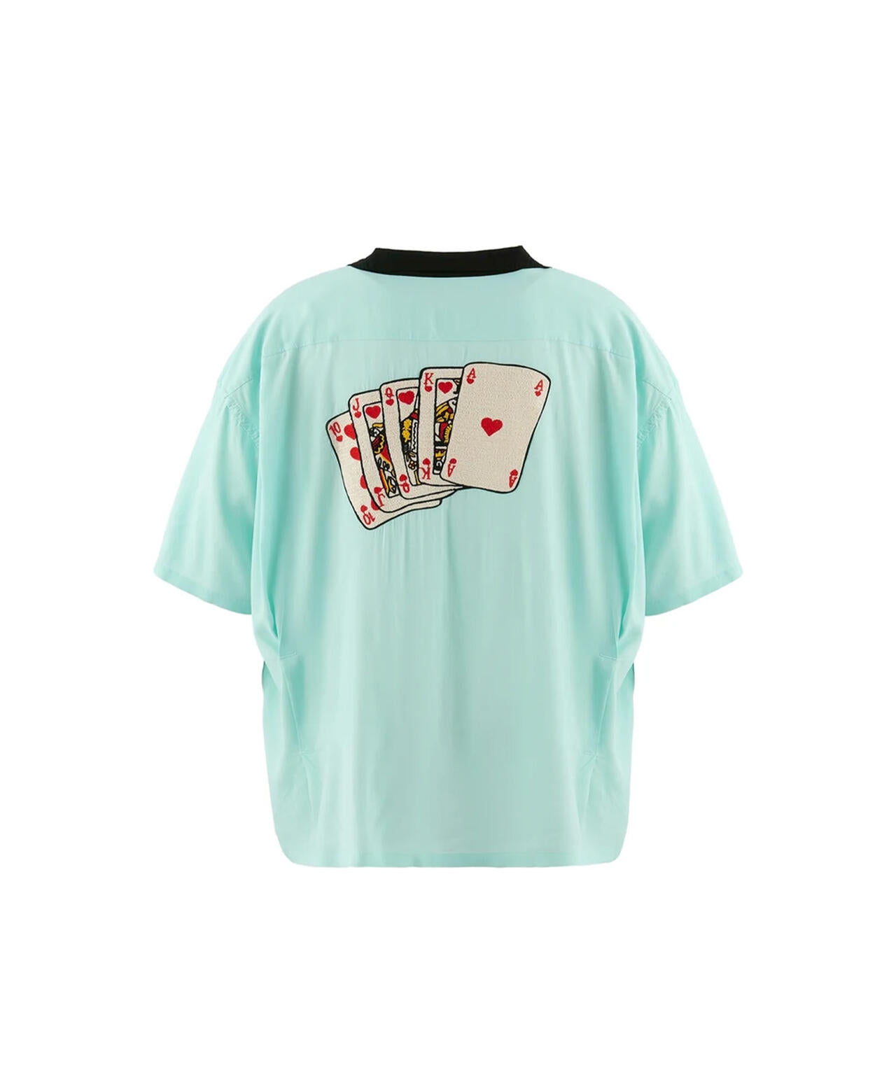 SAINT MICHAEL/セントマイケル/BOWLING SHIRT/TRUMP/BLUE