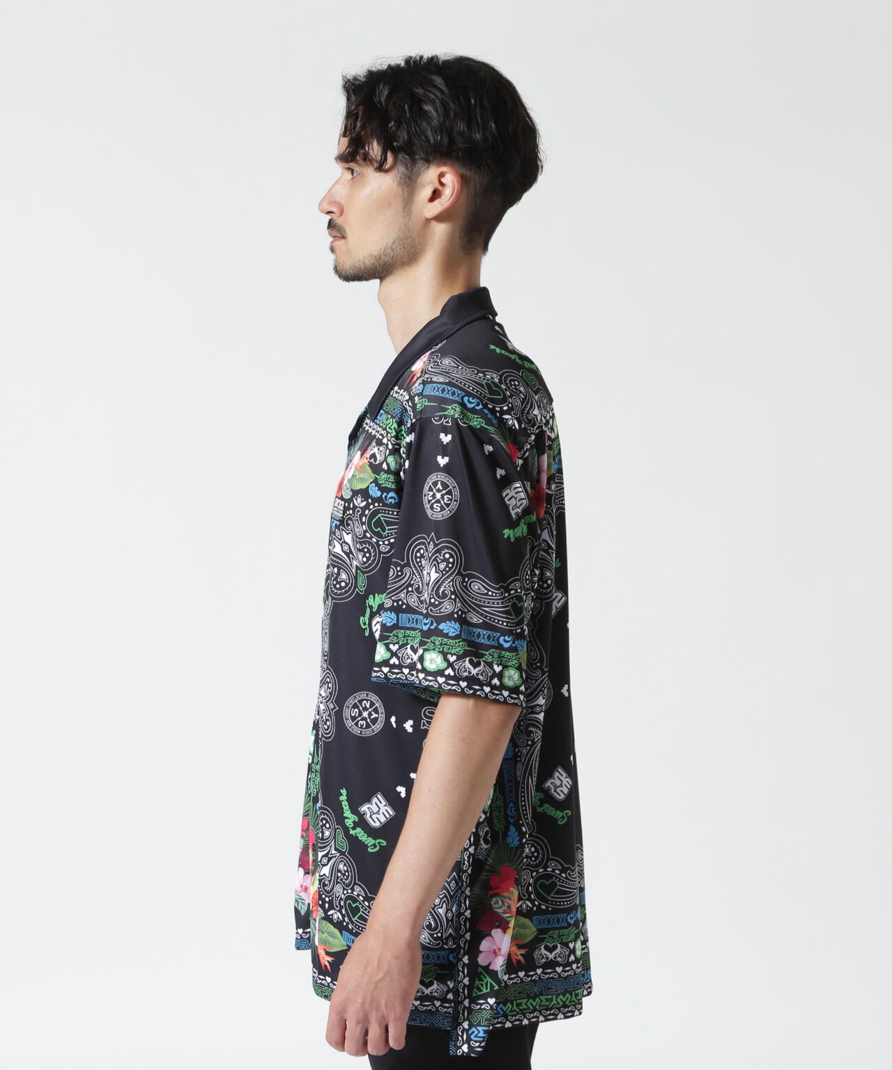 SY32 by SWEET YEARS/RESORT PAISLEY SHIRTS | ROYAL FLASH（ロイヤル