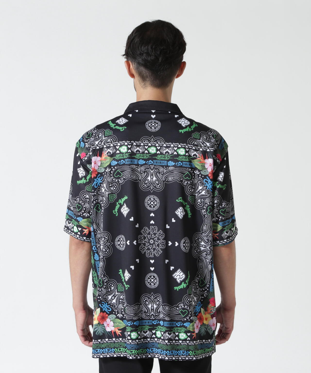 SY32 by SWEET YEARS/RESORT PAISLEY SHIRTS | ROYAL FLASH（ロイヤル