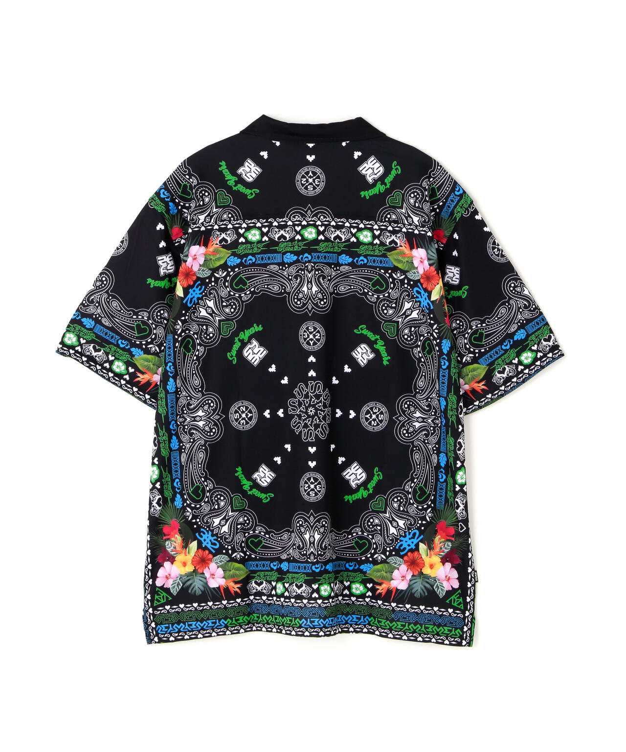 SY32 by SWEET YEARS/RESORT PAISLEY SHIRTS | ROYAL FLASH（ロイヤル