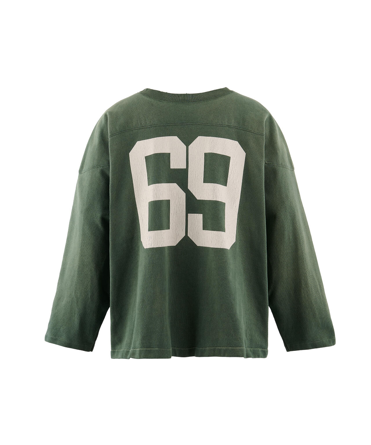 セントマイケル　WILD GOD オリーブグリーン トレーナー Lサイズ SAINT MICHAEL/セントマイケル/FOOTBALL SWEAT/WILD GOD/GREEN | ROYAL