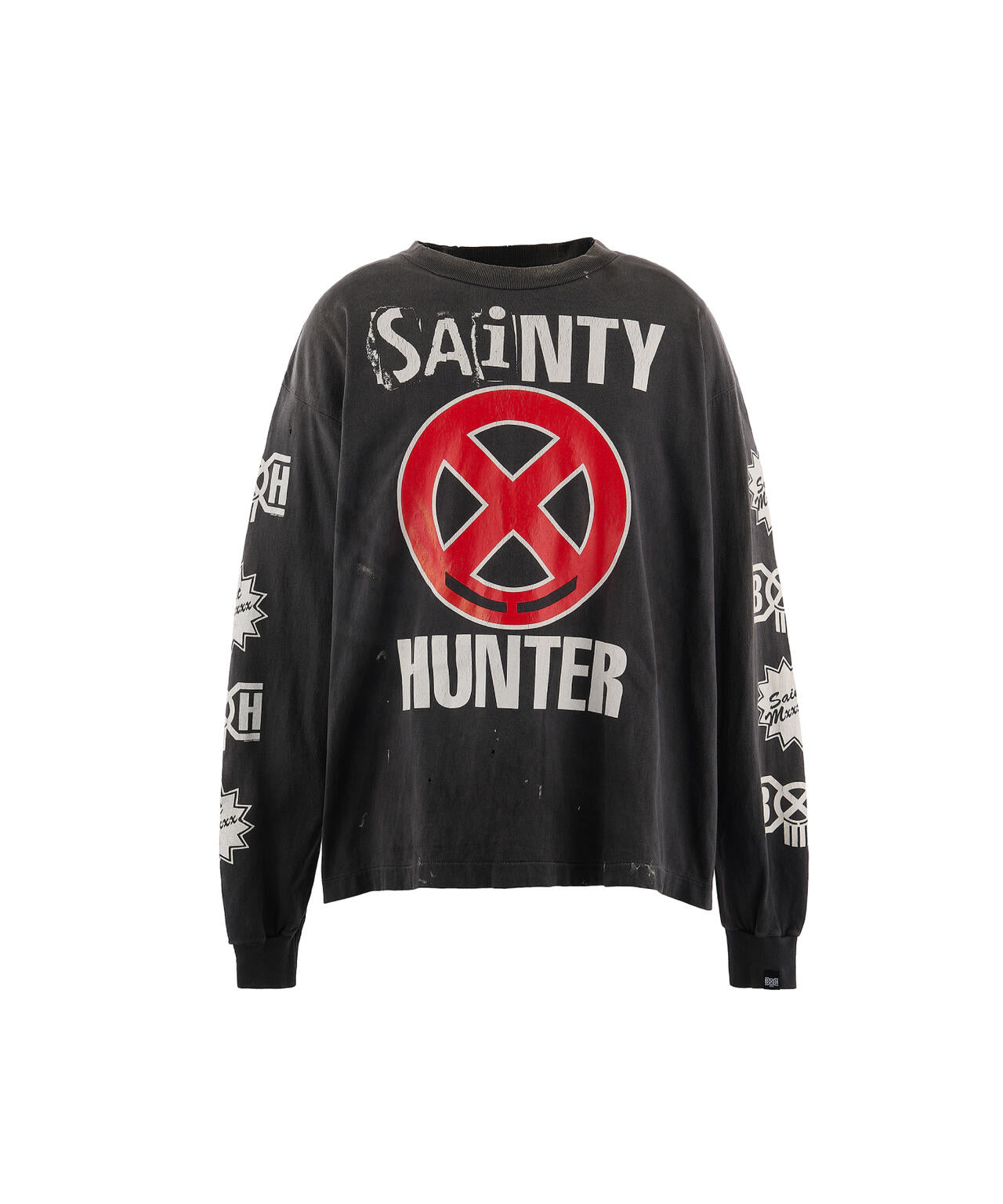 SAINT MICHAEL/セントマイケル/BH_LS T-SHIRT/SAINTY HUNTER/BLK
