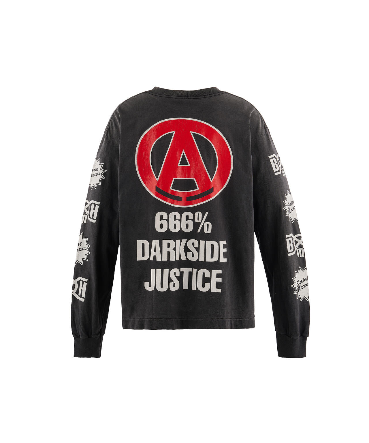 SAINT MICHAEL/セントマイケル/BH_LS T-SHIRT/SAINTY HUNTER/BLK