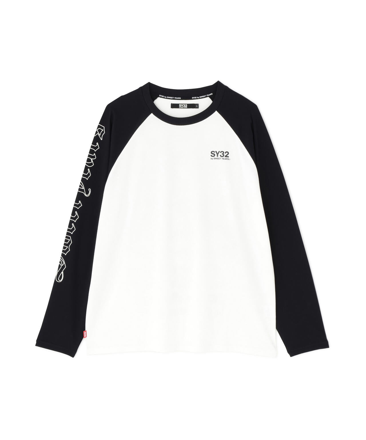 SY32 by SWEET YEARS/エスワイサーティトゥ バイ スィートイヤーズ/RAGLAN SLEEVE CROSS L/S TE