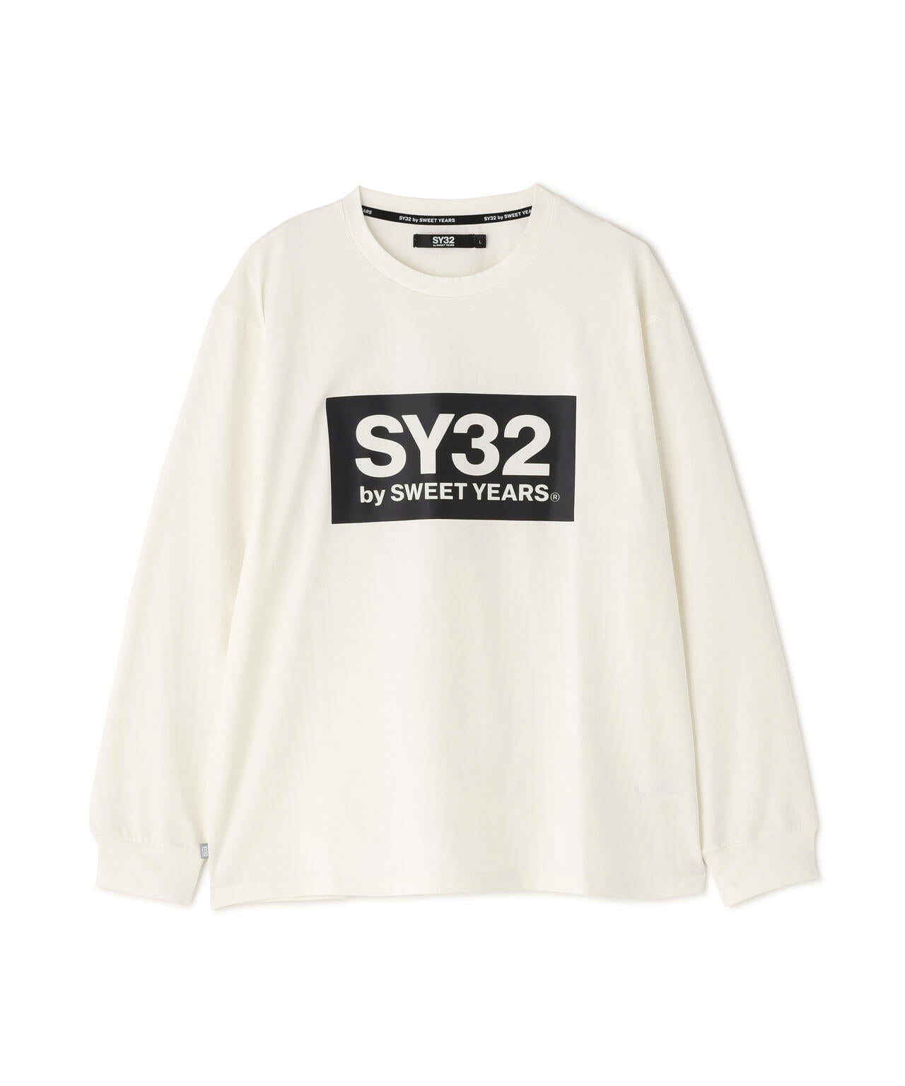 SY32 by SWEET YEARS/エスワイサーティトゥ バイ スィートイヤーズ/BOX LOGO L/S TEE