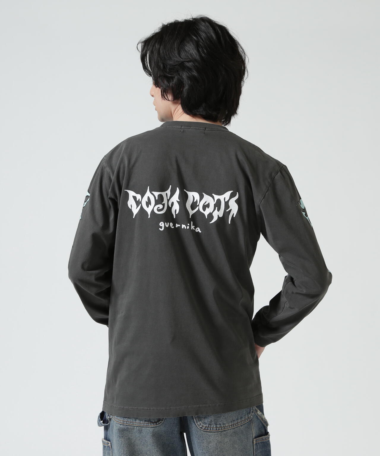 guernika/ゲルニカ/Drooping COJI-COJI Vintage Style Long Sleeve T
