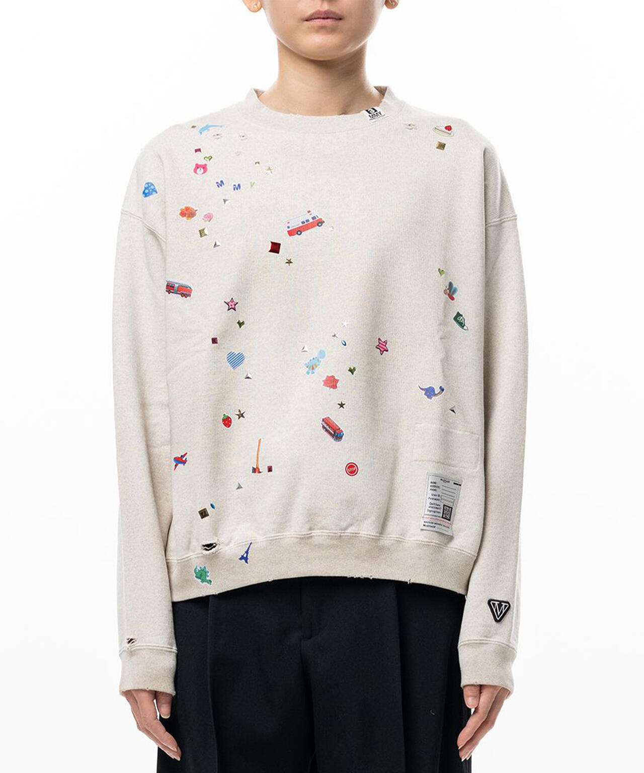 Maison MIHARAYASUHIRO/メゾン ミハラヤスヒロ/KIDS STICKER PULLOVER