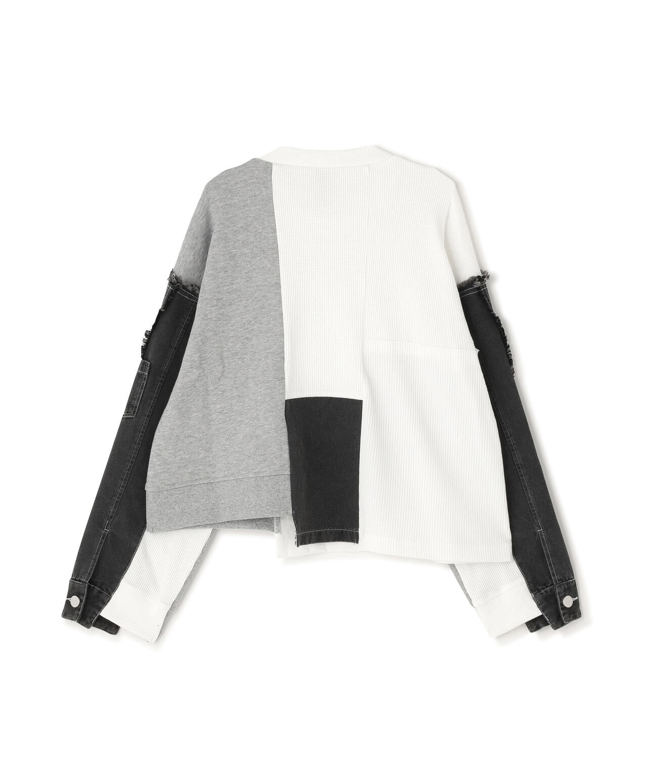 AULA AILA/アウラアイラ/別注デニムコンビネーションプルオーバー