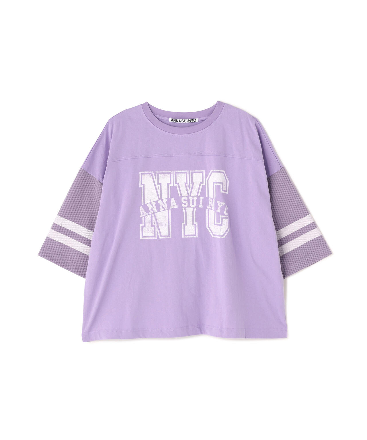 ANNA SUI NYC/アナ スイ エヌワイシー/ワッフルロングスリーブTシャツ