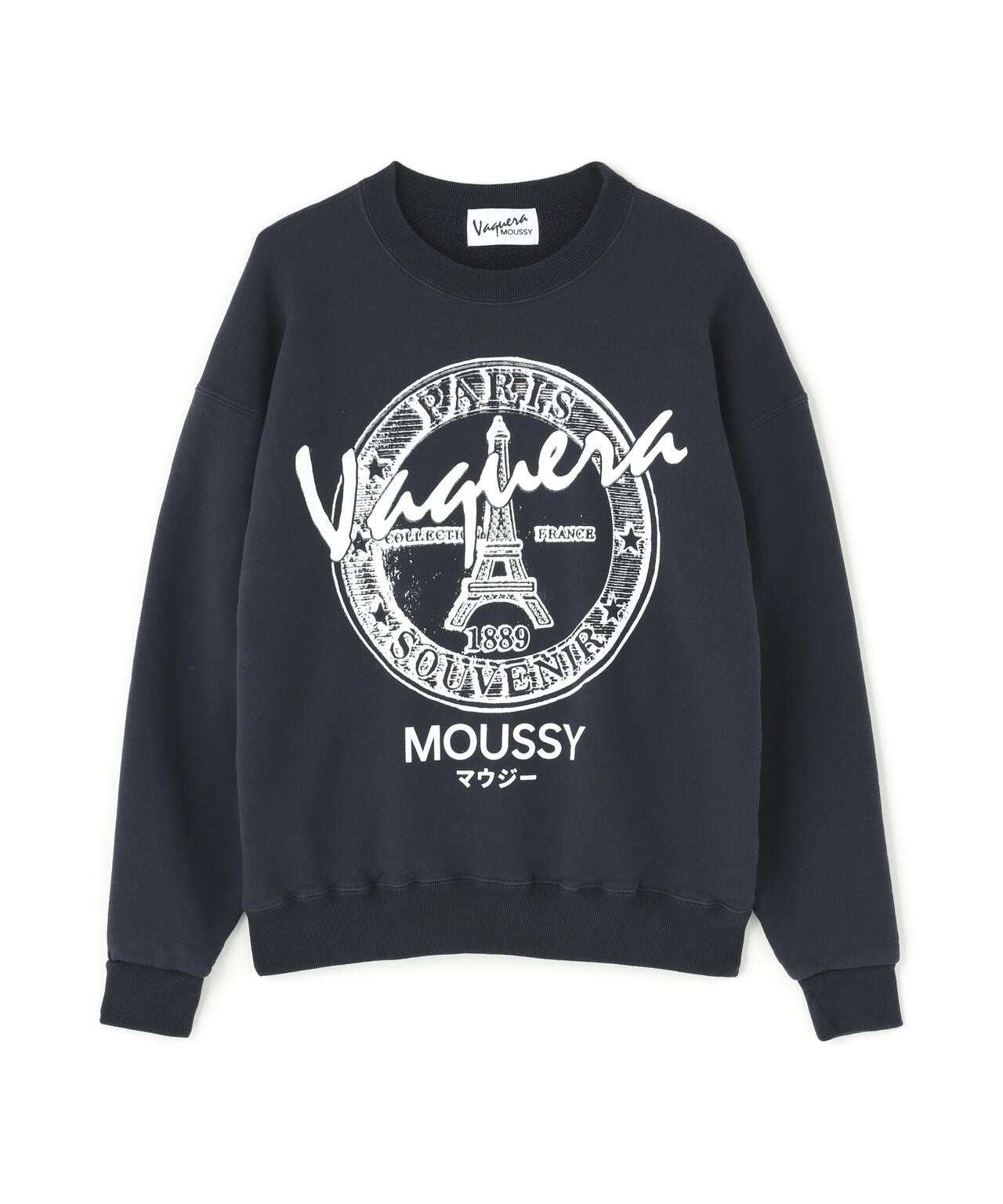 VAQUERA×MOUSSY/ヴァケラ×マウジー/VQ OVERSIZED SWEATSHIRT