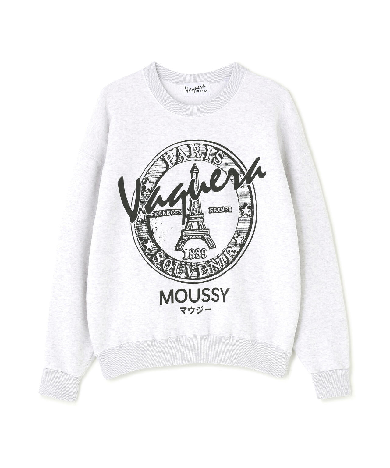 VAQUERA×MOUSSY/ヴァケラ×マウジー/VQ OVERSIZED SWEATSHIRT